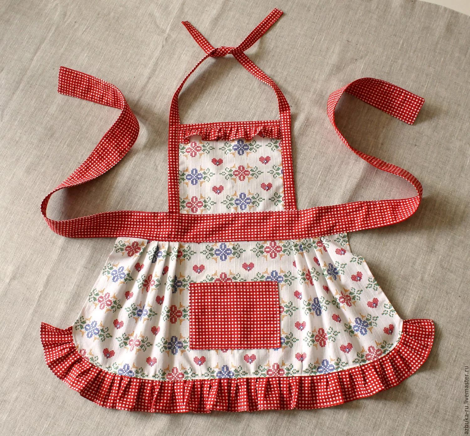 как сшить фартук идеи модели