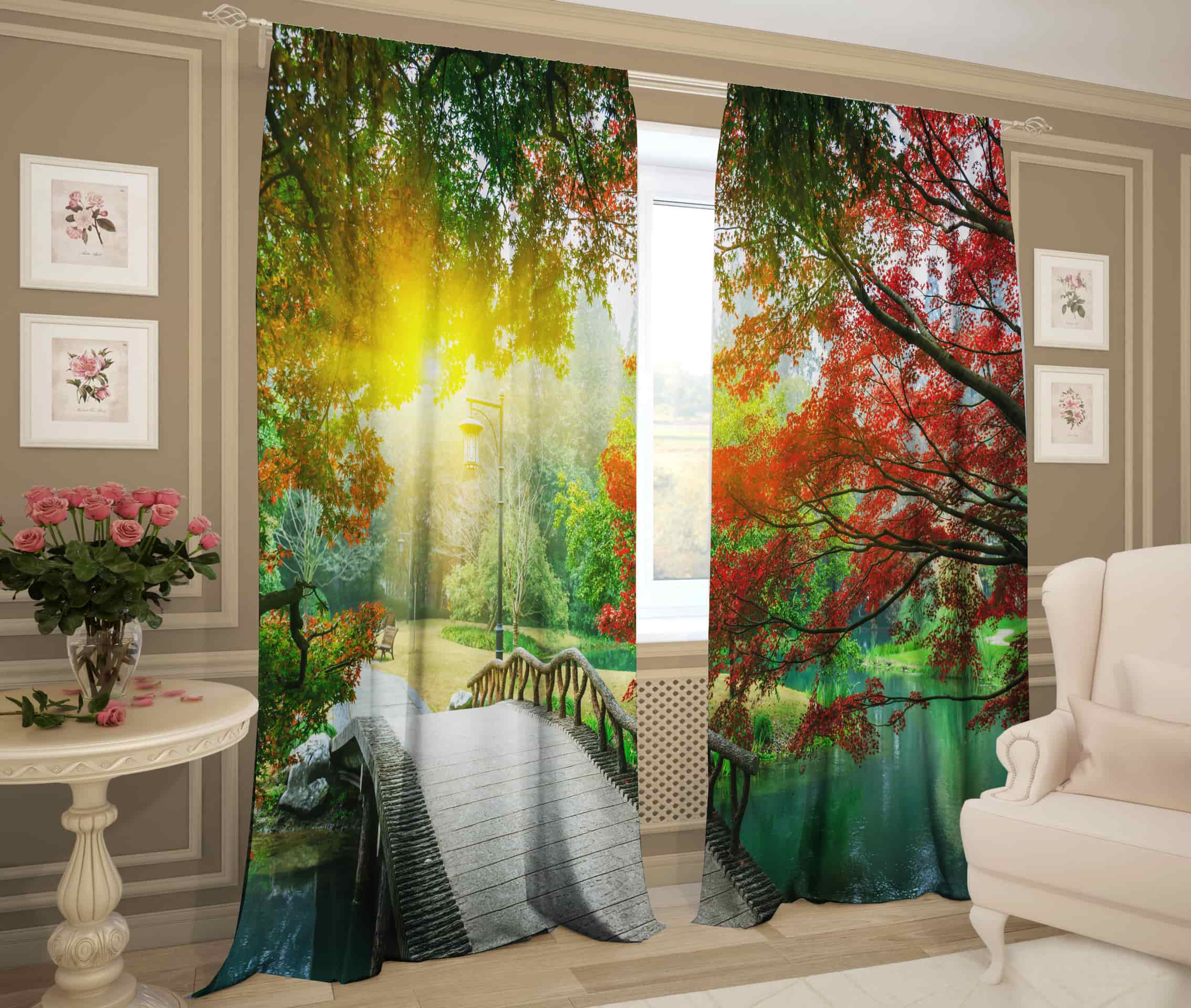 шторы солнечный парк