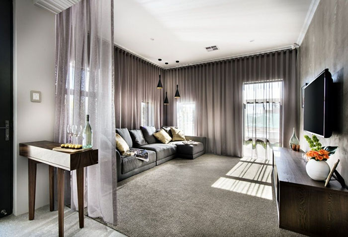 Шторы в зал без ламбрекенов: стильные решения для разных интерьеров