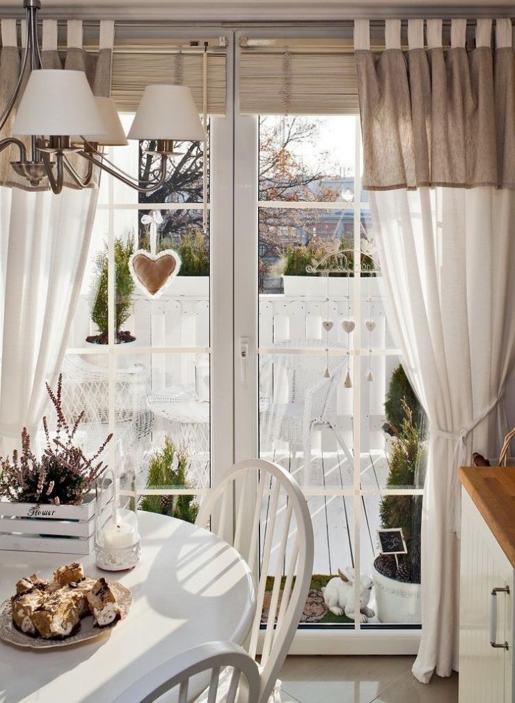 Шторы на балкон: идеи с фото, советы по выбору