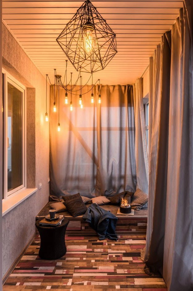 Шторы на балкон: идеи с фото, советы по выбору