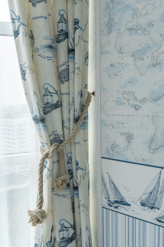 подхваты для штор шпагат