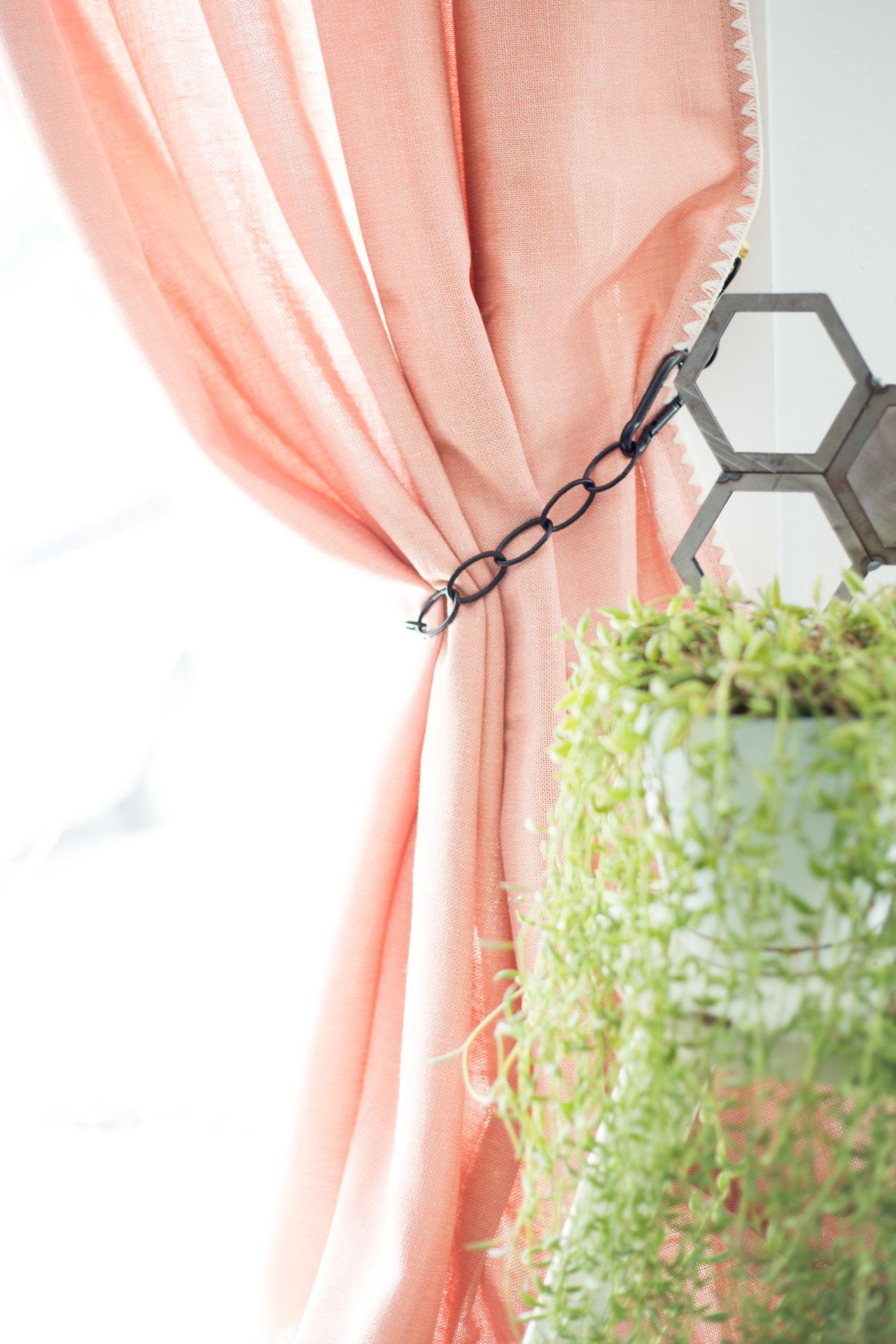 подхваты для штор цепочка