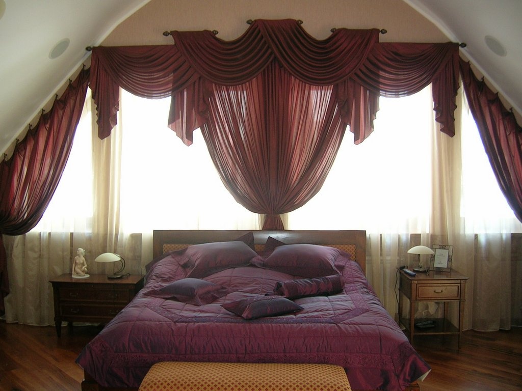 шторы на мансардные окна ламбрекен