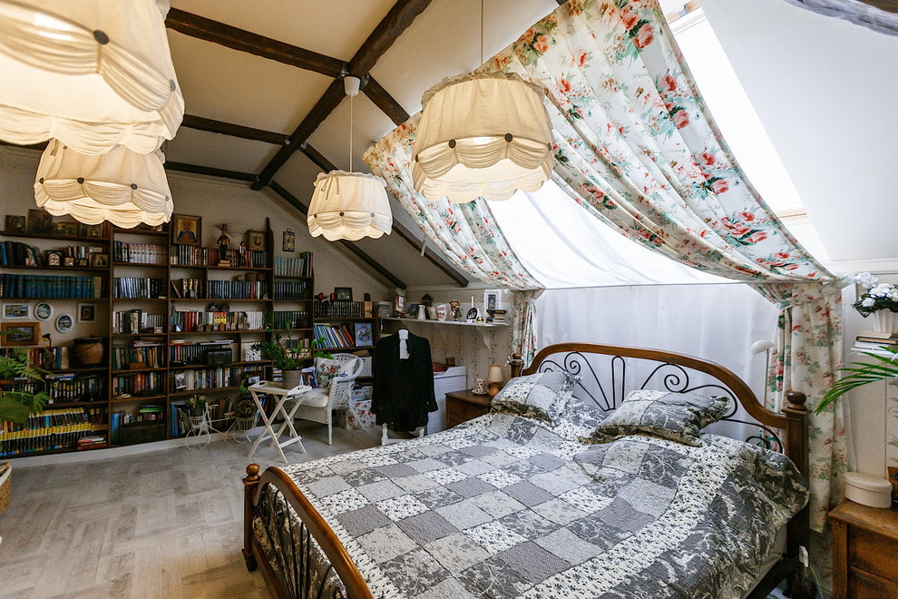 шторы на мансардные окна идеи дизайна