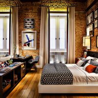 Шторы в лофт интерьере: правила выбора цвета