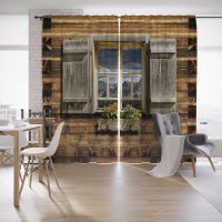 Шторы в лофт интерьере: правила выбора цвета