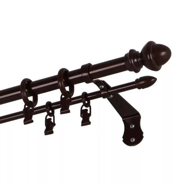 при выборе карниза отдавайте предпочтение тому, на который будет легко вешать и снимать шторы.