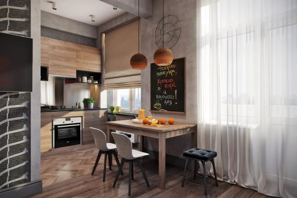 Образ лаконичной и простой кухни 2022 года