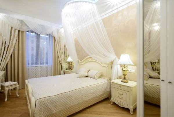 Как сделать балдахин над кроватью. Идеи оформления (43 фото)