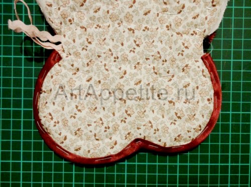 Прихватки своими руками: пошаговый мастер-класс по выкройке прихваток для кухни из ткани