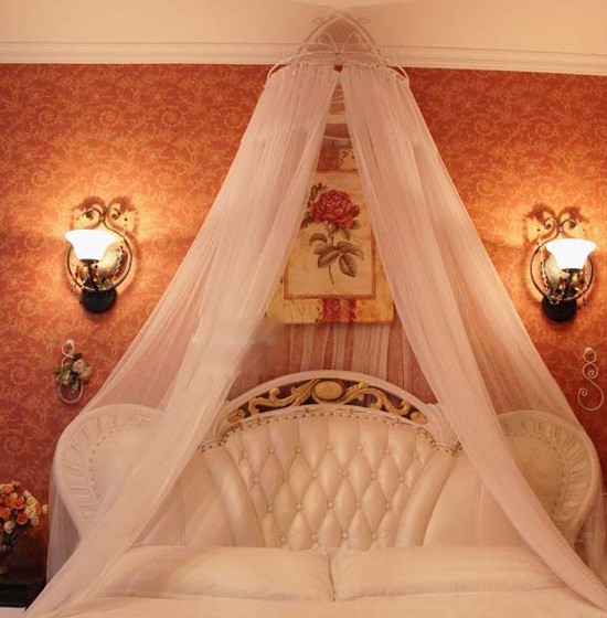 Как сделать балдахин над кроватью. Идеи оформления (43 фото)