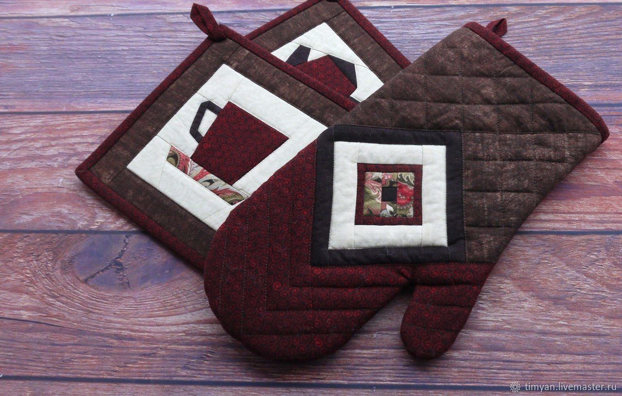 лоскутные прихватки