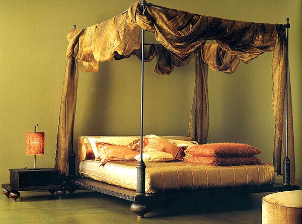 Как сделать балдахин над кроватью. Идеи оформления (43 фото)