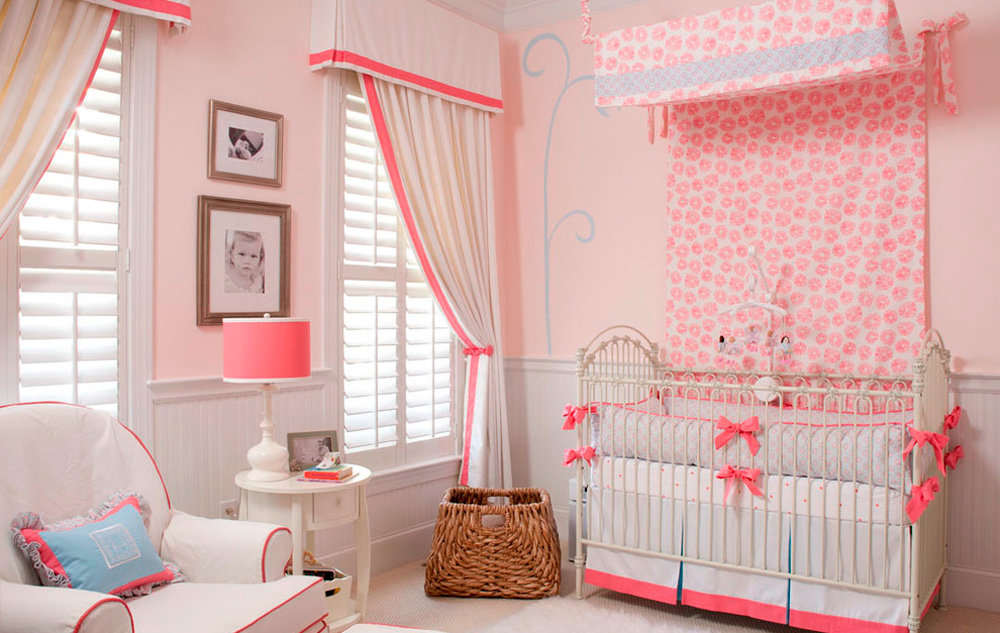 шторы в детскую для девочки