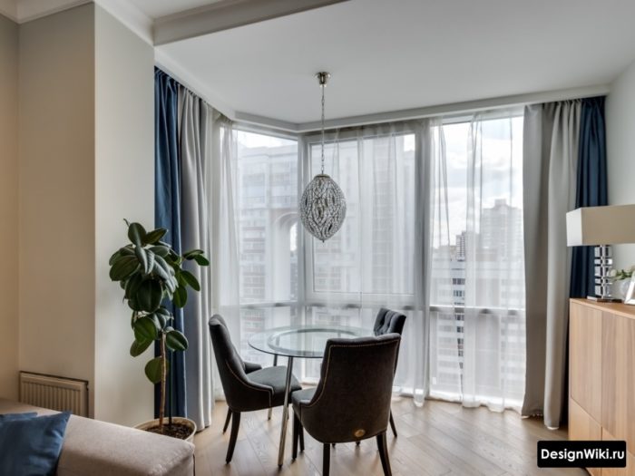 Скрытое крепление штор