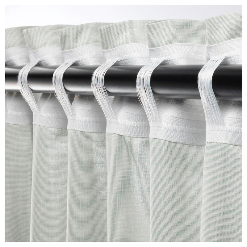 лента для штор с петлями