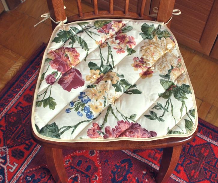 Подушки для стульев: своими руками, пошаговая инструкция выкройки
