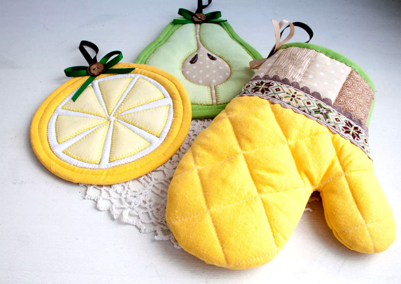 Креативные идеи и мастер-классы по шитью кухонных прихваток своими руками