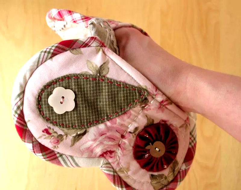 Креативные идеи и мастер-классы по шитью кухонных прихваток своими руками