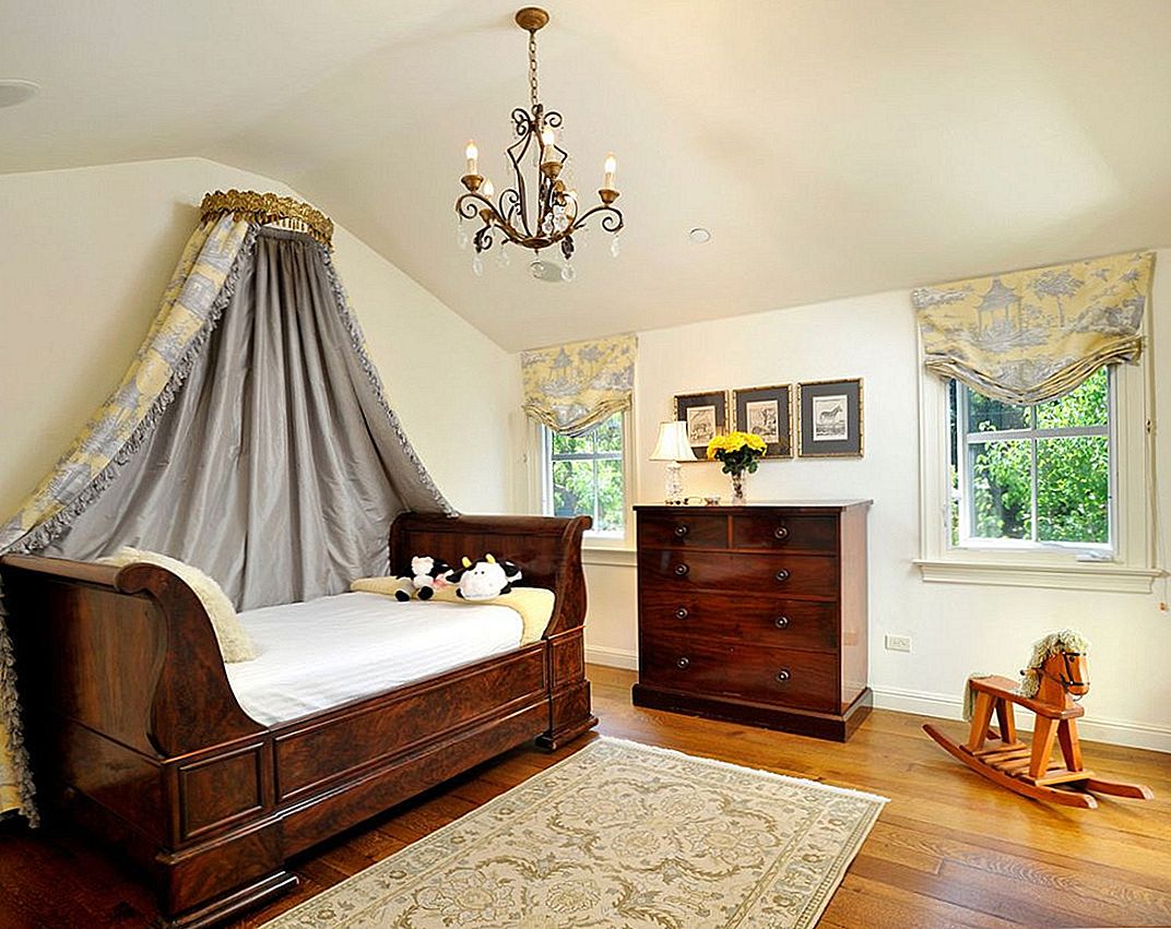 балдахин над кроватью мальчика