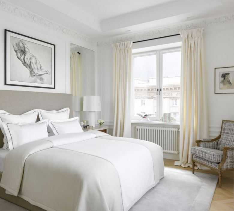 Дизайн светлых штор - критерии по выбору оттенков и типа ткани