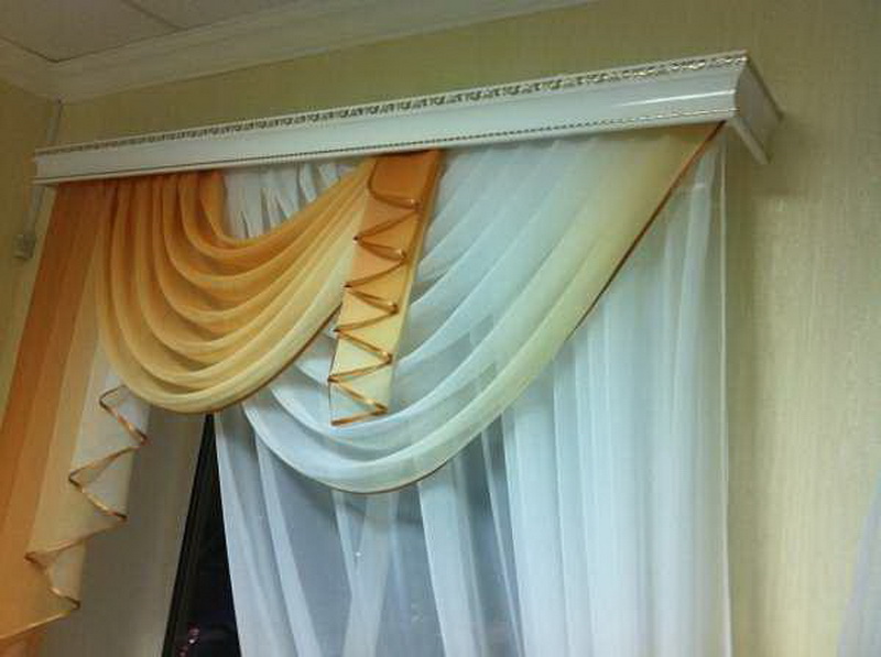 Тюль без штор в интерьере зала — новинки 2022 года и советы по выбору