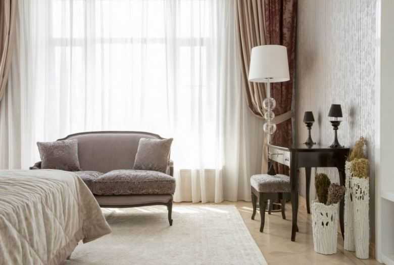 Нитяные шторы: виды, фото в интерьере, правила ухода