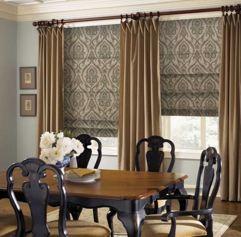 Шторы на кухню: фото идей, новинки, советы по оформлению