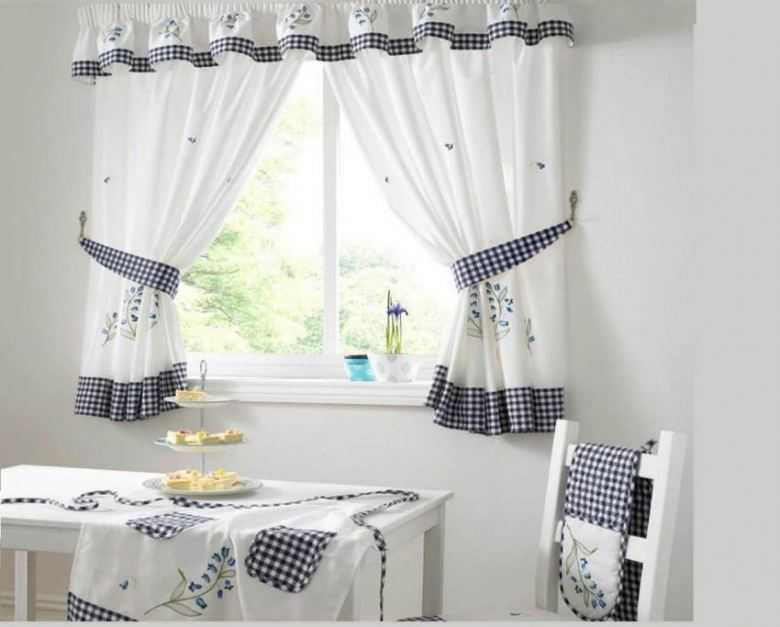 Шторы на кухню: фото идей, новинки, советы по оформлению