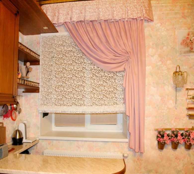 Шторы на кухню: фото идей, новинки, советы по оформлению