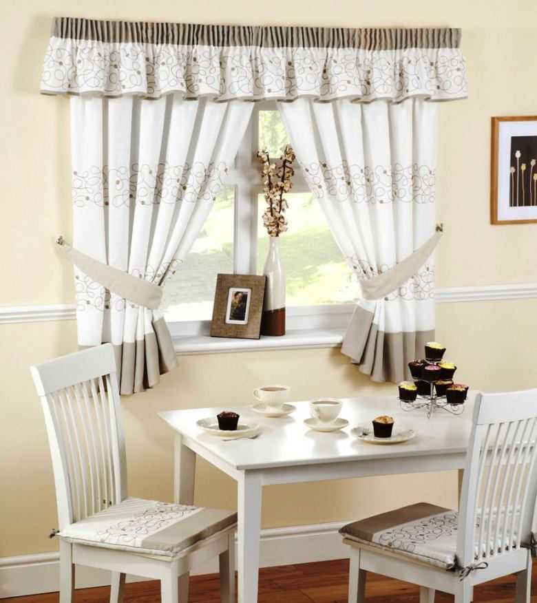 Шторы на кухню: фото идей, новинки, советы по оформлению