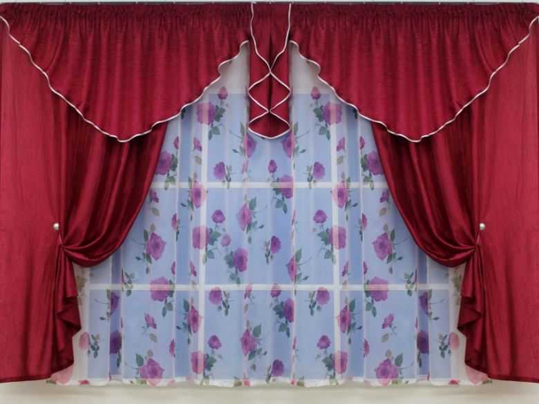 Шторы на кухню: фото идей, новинки, советы по оформлению