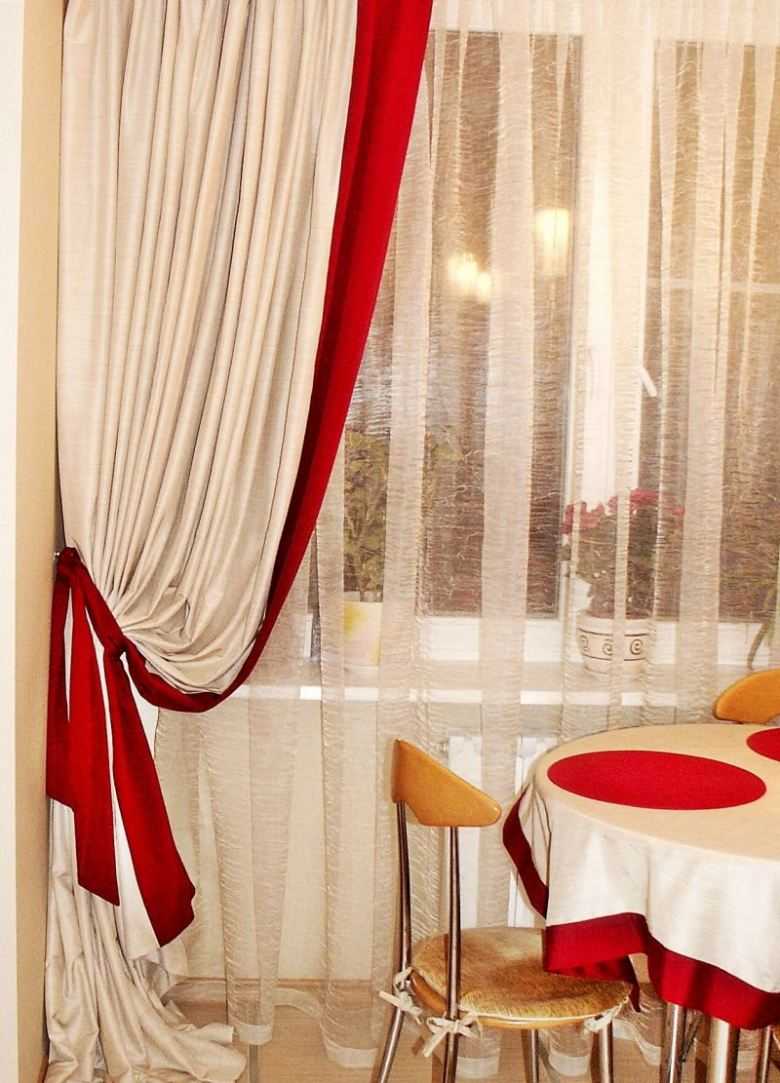 Шторы на кухню: фото идей, новинки, советы по оформлению