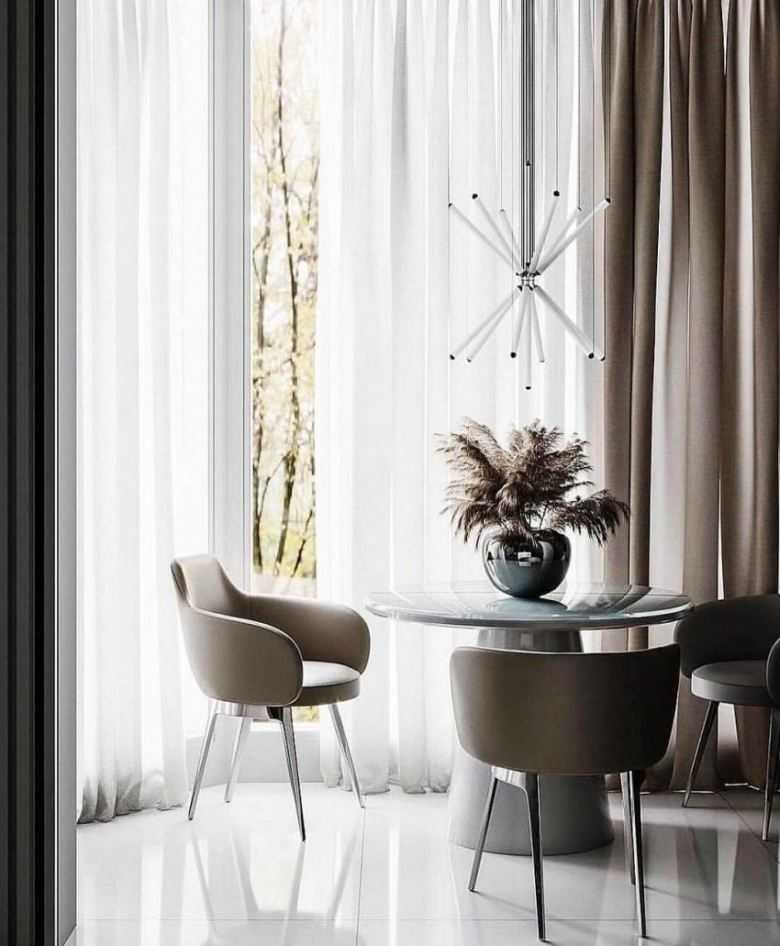 Шторы на кухню: фото идей, новинки, советы по оформлению