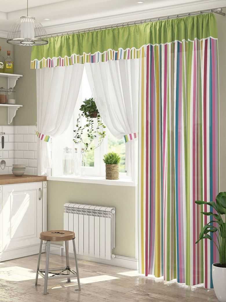 Шторы для маленькой кухни