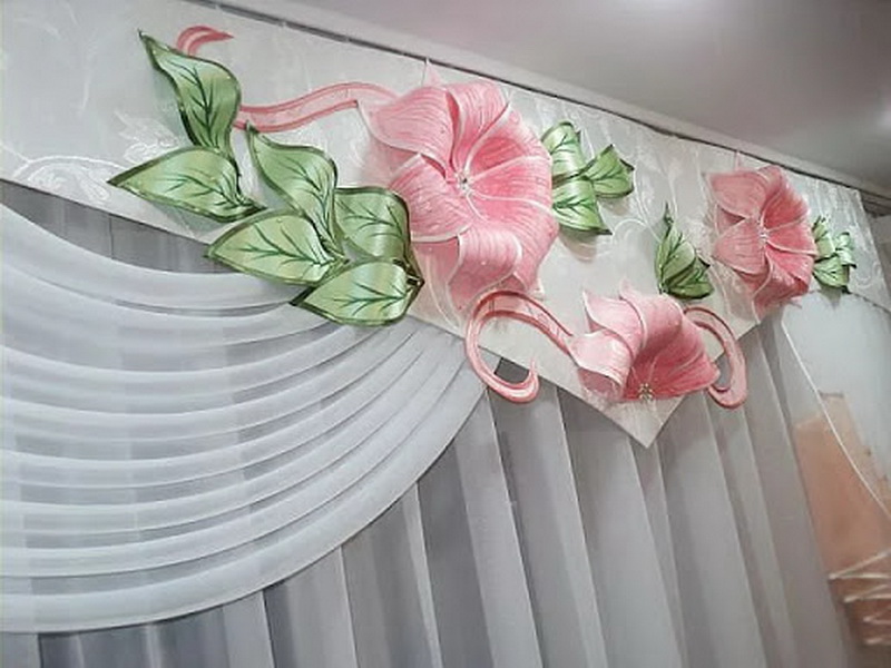 Ламбрекены в дизайне интерьера: виды и варианты драпировки (90 фото)