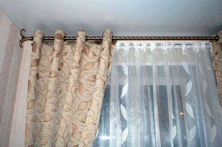 Комбинация штор