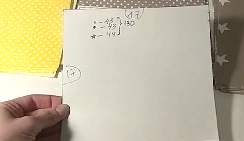 Шаблон делается из плотного картона