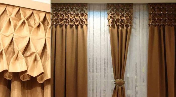 Плиссированный пуф