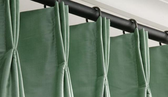 Французские складки на шторах