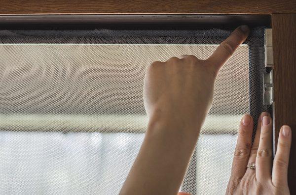 Крепление сетки