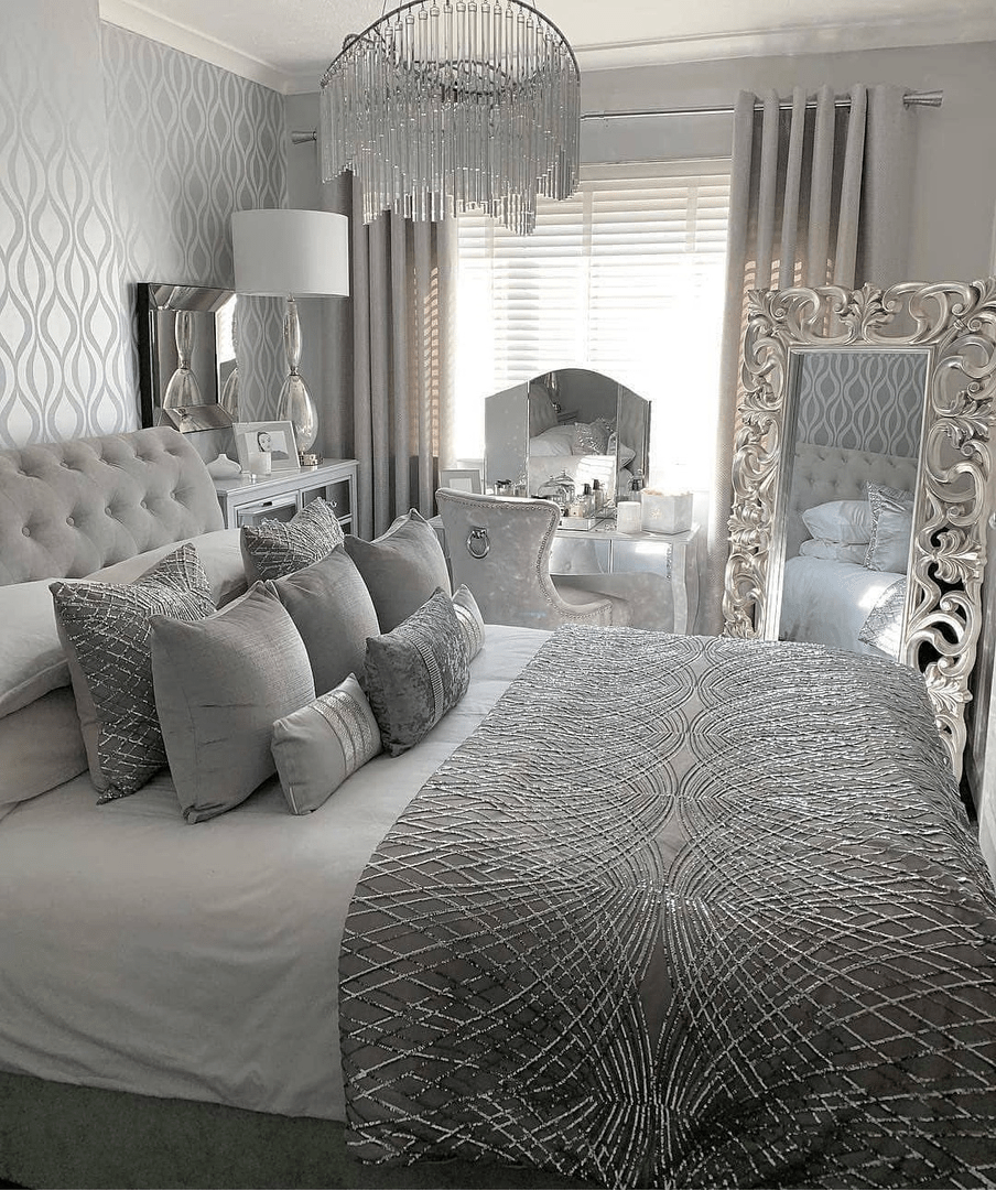 Серые шторы - фото красивого дизайна и удачного сочетания в интерьере