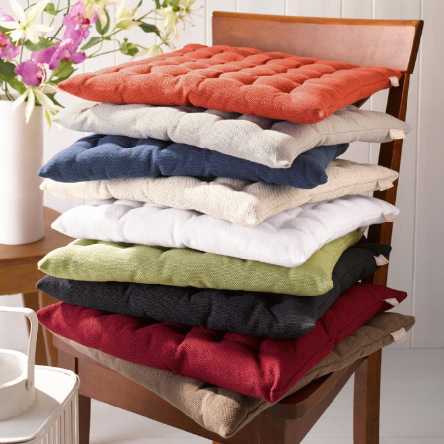 подушки на стулья фото