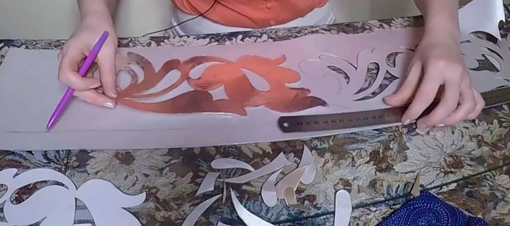 Ажурные ламбрекены