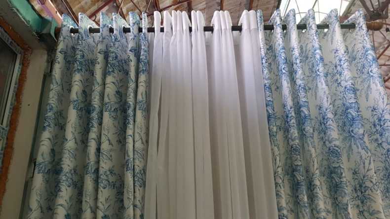 Новинки штор для зала