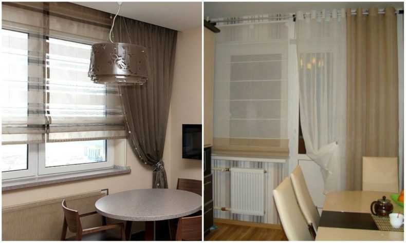 Шторы на кухню — лучшие идеи и новинки