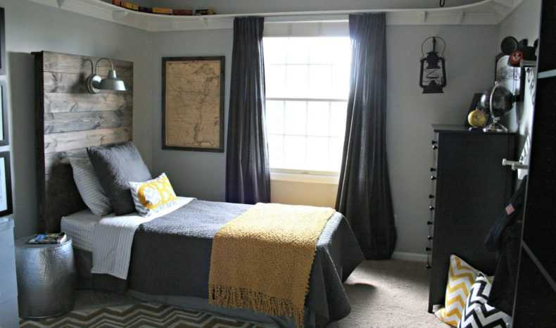 Серые шторы - фото красивого дизайна и удачного сочетания в интерьере