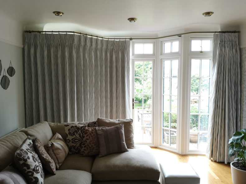 Серые шторы - фото красивого дизайна и удачного сочетания в интерьере