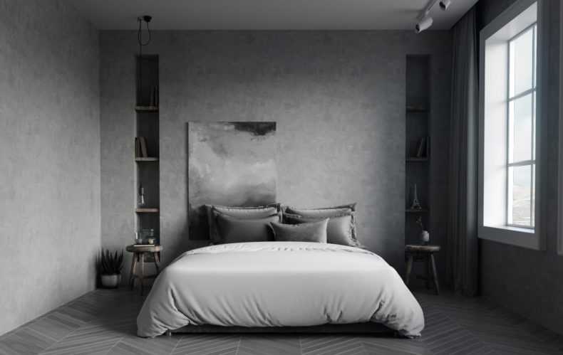 Серые шторы - фото красивого дизайна и удачного сочетания в интерьере